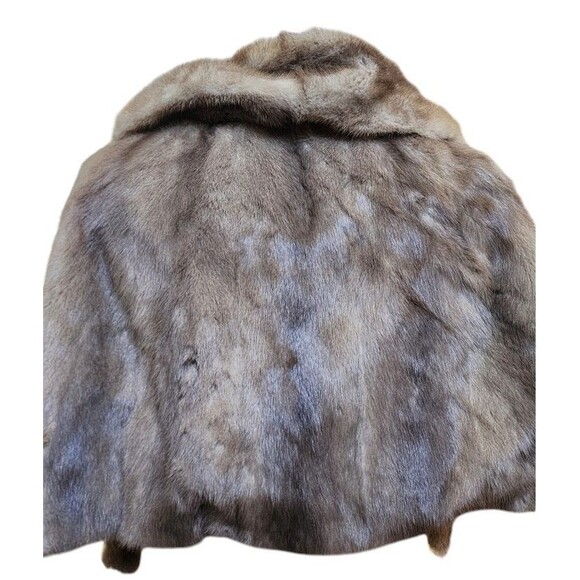Pels Jensen Vintage Fur Shrug Copenhagen Designer Europe One Size Handmade - Picture 4 of 7